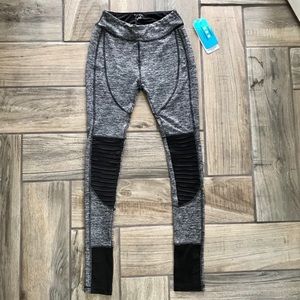 Moto style leggings